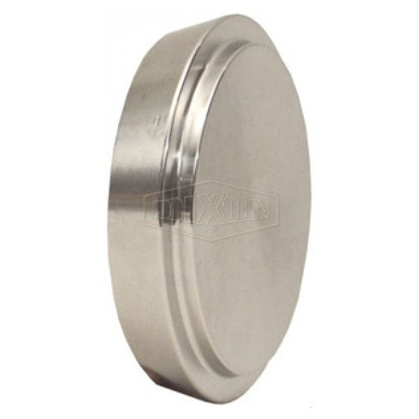 Dixon DIN Blank Cap, Fitting/Connector Type: Cap, DN50 Nominal Size, 0.55 in Thickness, 316 SS, 2.68 in Di 16AMP-R200DIN - main
